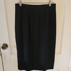 Worthington Black Midi Pencil Skirt for Work